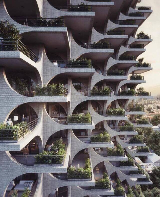Beeindruckende Architektur