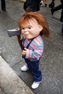 Chucky Puppe in New York