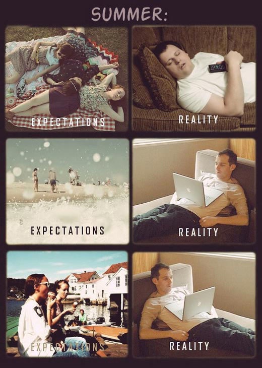 Erwartung vs. Realität