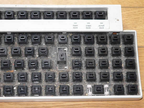 Inhalt einer Tastatur