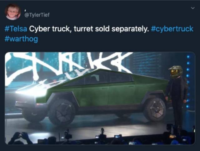 Internet vs. Tesla Cyber Truck