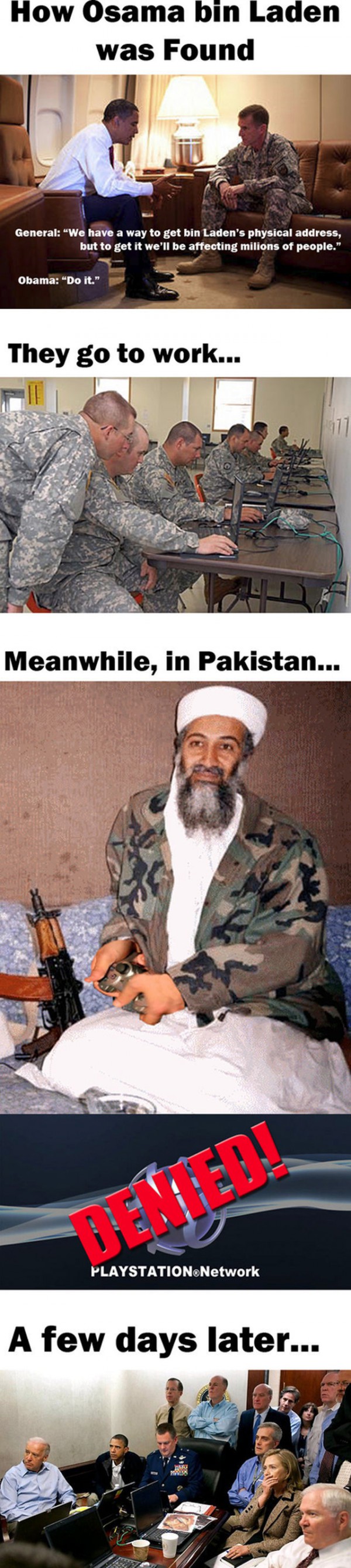 Osama gefasst