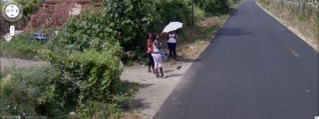 Nutten @ Google Streets