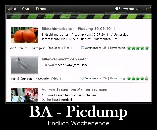 Bildschirmarbeiter - Picdump 07.10.2011