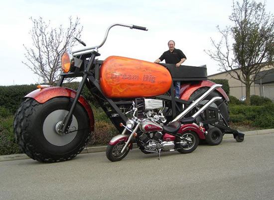 Riesen - Motorrad