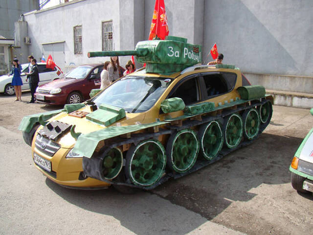 Russen lieben Panzer