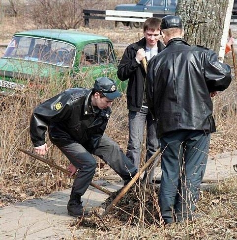 russische Cops