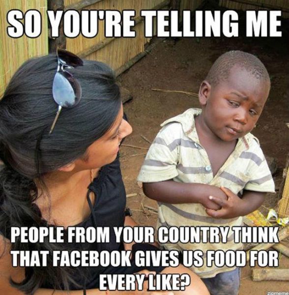 Skeptical Third World Kid