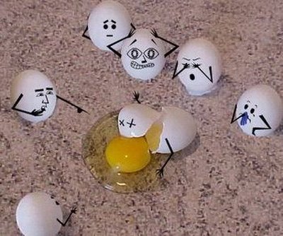 Spass mit Eiern