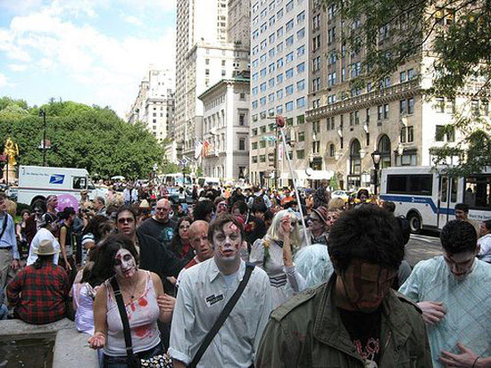 Zombie Walk in New York