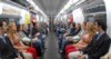 Flash-Mob: Zwillinge in der U-Bahn