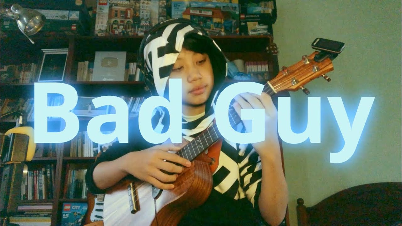 Bad Guy / Billie Eilish Ukulele Cover Video auf
