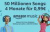 4 Monate Amazon Music Unlimited für 0,99 EUR