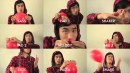 99 Luftballons - gespielt mit roten Luftballons