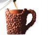 Die Kaffeebohnen - Kaffeetasse