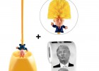 Donald Trump WC-Zubehör Set