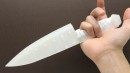 DIY: Scharfes Messer aus Frischhaltefolie