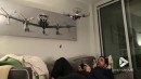 Essenslieferung mit Drohne