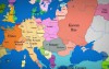 Europakarte: 1000ad bis heute