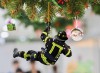 Feuerwehrmänner für den Weihnachtsbaum
