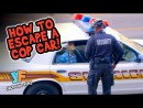 Flucht aus einem Polizeiauto