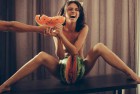 Frau mit Wassermelone - Puzzle