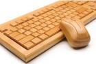 Funk Tastatur + Maus Set aus Holz