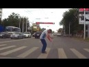 Fussgänger in Russland