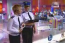 Geschwindigkeitsmessung in einer polnischen TV - Sendung