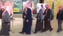 Händeschütteln mit der saudischen Königsfamilie
