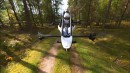 Jetson ONE - Flug im Wald