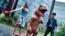Jurassic Park Meets Parkour In Real Life