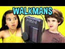Kinder und Walkman