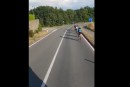 LKW vs. Rennradfahrer