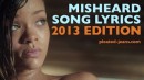 Misheard Song Lyrics: 2013 Edition
