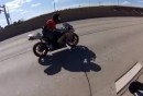Motorrad - Crash mit 225 km/h