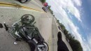 Motorradfahrer abgeschossen