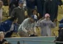 Papa will Baseball fangen
