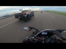 Pickup vs. Motorrad