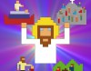 Pixel Jesus: Das Malbuch