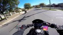 Real Life GTA: Sprung mit Motorrad