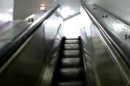 die schmalste Rolltreppe der Welt