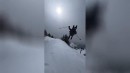 Skifahrer vs Sessellift