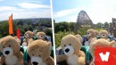 Teddybären im Freizeitpark