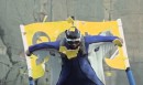 Unglaublicher Wingsuit Stunt