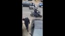 versuchter Motorrad - Diebstahl