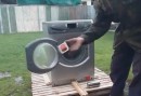 Waschmaschine vs. Ziegel #2