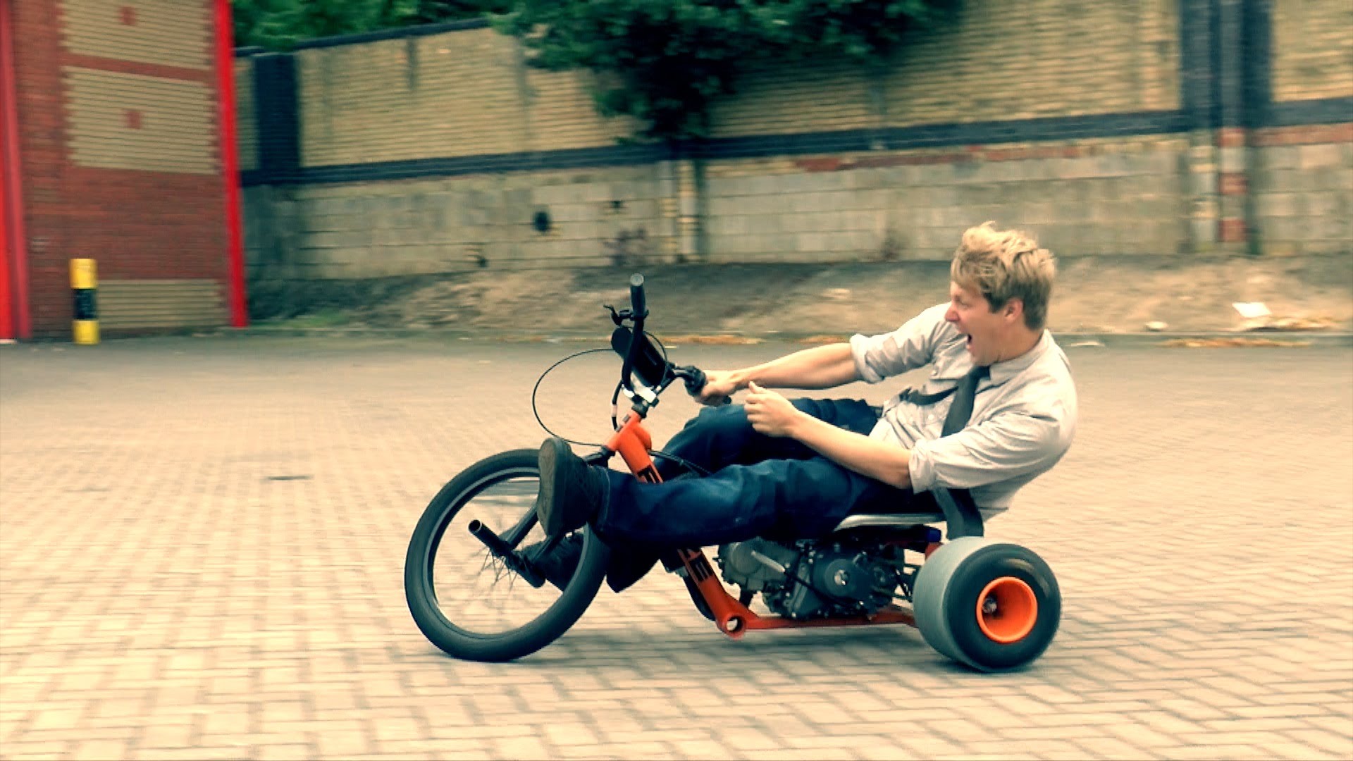 Drift Trike mit Motor Video auf