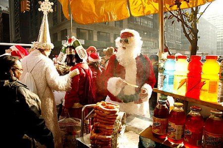 Aufmarsch der Weihanchtsmänner