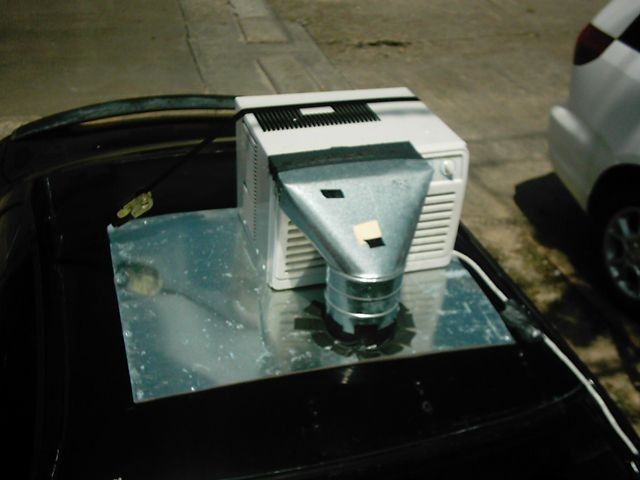 selbstgebaute Kilmaanlage fürs Auto